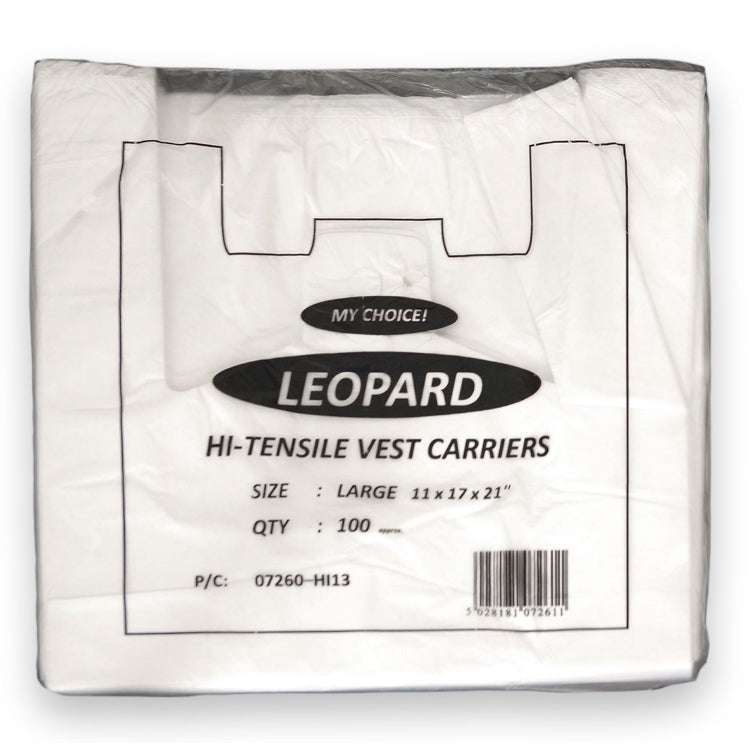 Large White 14mu Vest Carrier