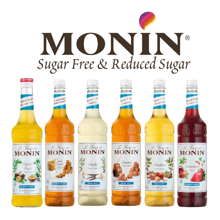 Monin 1ltr Sugar Free Beverage Syrup