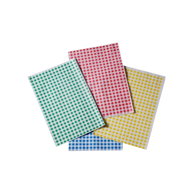 Gingham Greaseproof Paper Sheets