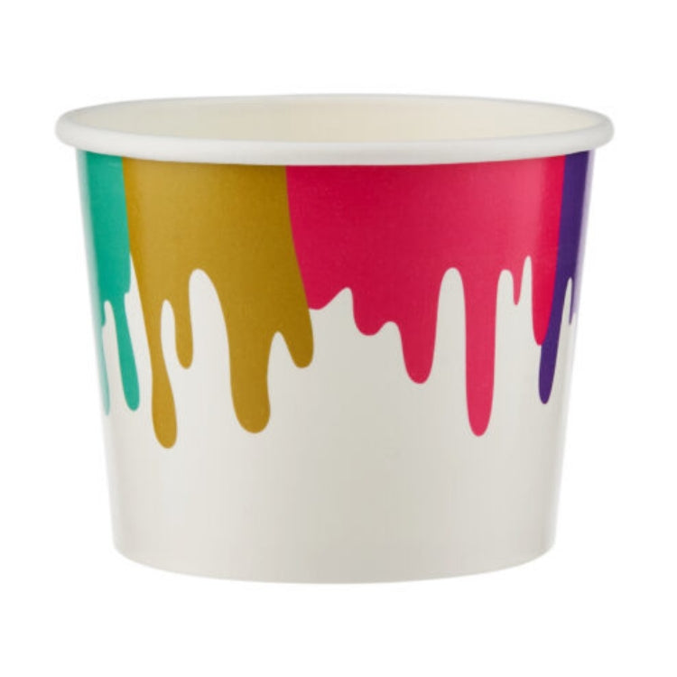Paper Ice Cream Tubs