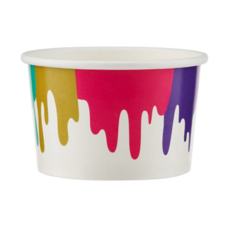 Paper Ice Cream Tubs