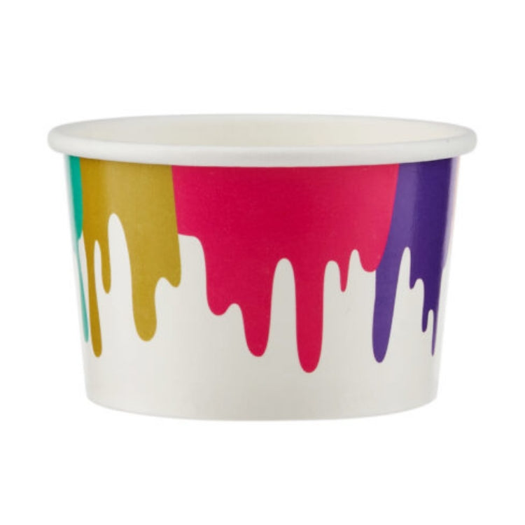 Paper Ice Cream Tubs