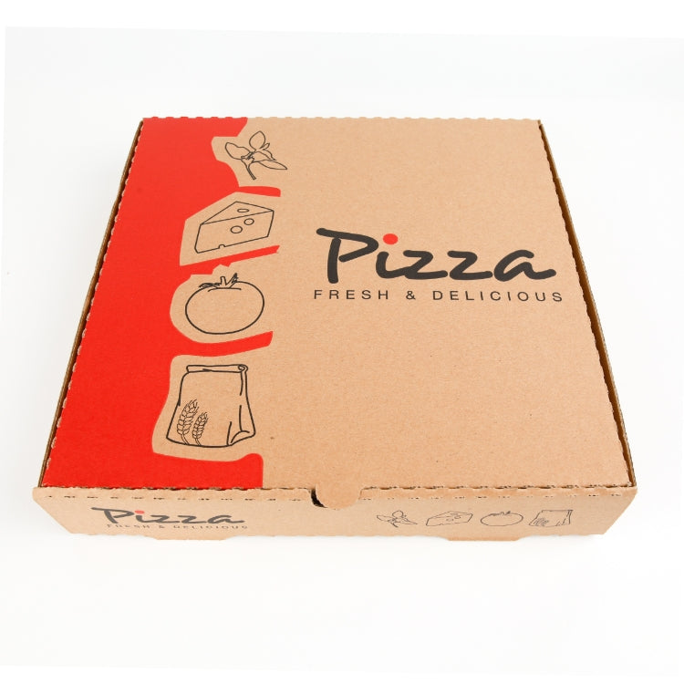 Kraft Printed Piza Boxes