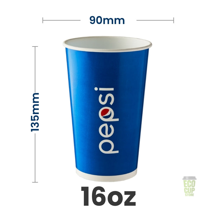 Pepsi Cold Drink Paper Cup