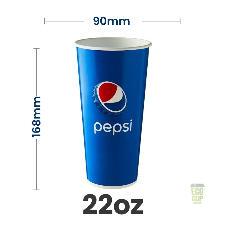 Pepsi Cold Drink Paper Cup