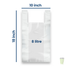 Medium White 9mu Vest Carrier