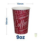 9oz Rosa Vending Cups
