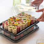 Rectangular Sandwich Platter Lids