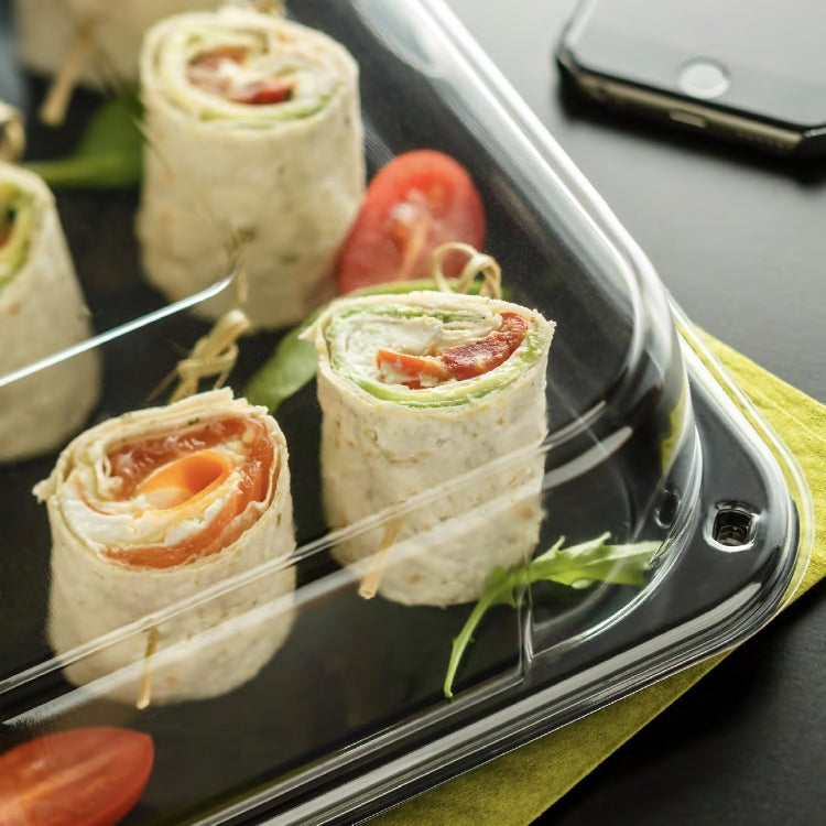 Rectangular Sandwich Platter Lids