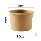 Kraft Heavy Duty Containers