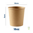 Kraft Heavy Duty Containers