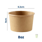 Kraft Heavy Duty Containers
