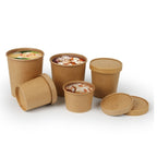Kraft Heavy Duty Containers