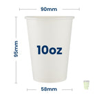 White Single Wall Cups