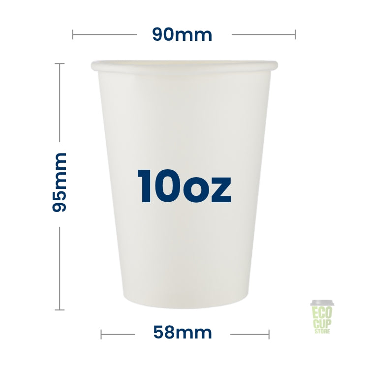 White Single Wall Cups