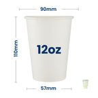 White Single Wall Cups