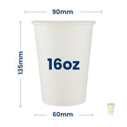 White Single Wall Cups