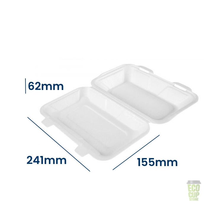 Tt10 Box Infinity TT10 White Lunch Box Large – Eco Cup Store