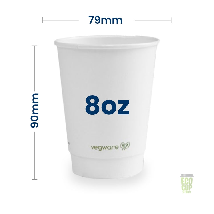 79-series Double Wall White Cup