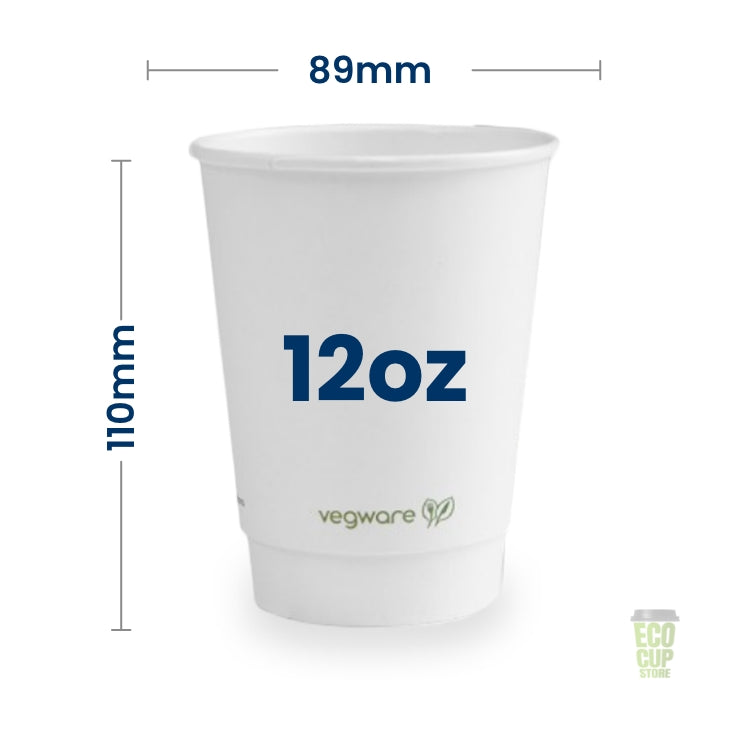 89-series Double Wall White Cup