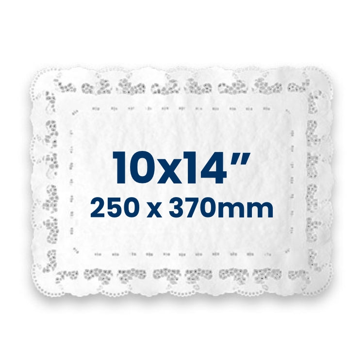 White Doyley Tray Paper