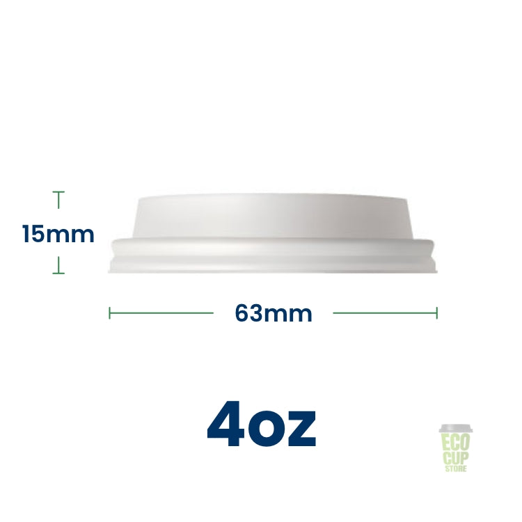 White Sip Thru Lids