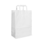 White Paper SOS Bags with Outside Handle
