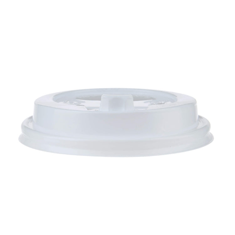 White Reclosable Sip Thru Lids