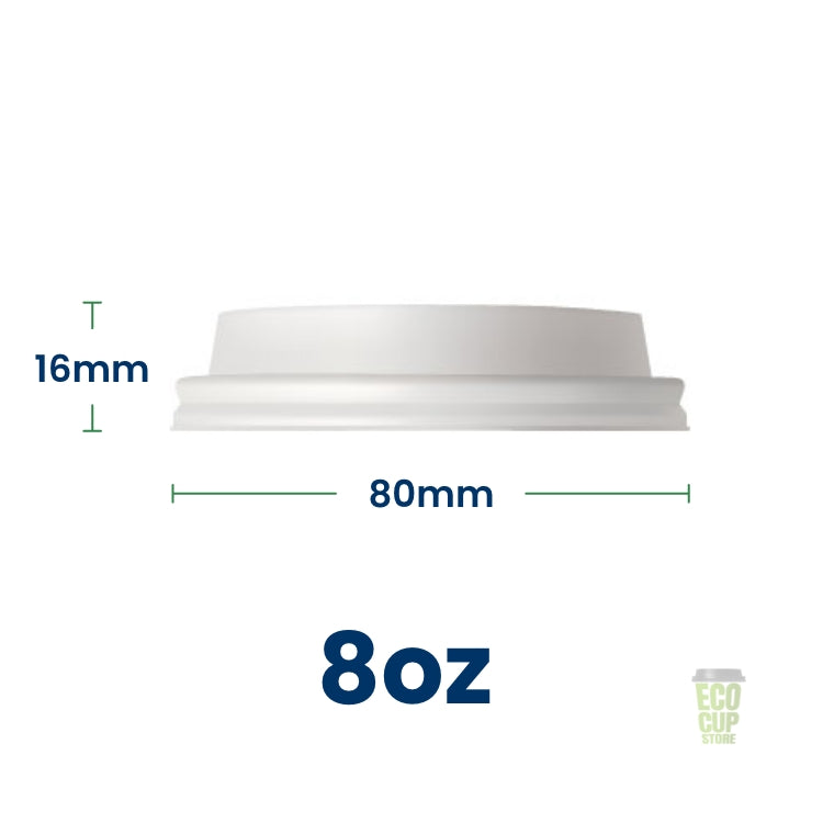 White Sip Thru Lids