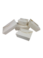 White Kraft Takeaway Food Boxes