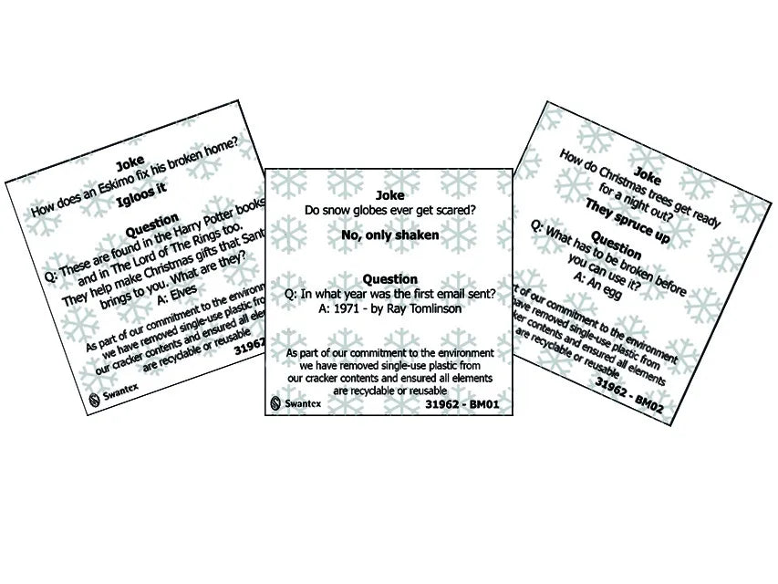 Swantex Jolly Holly Crackers