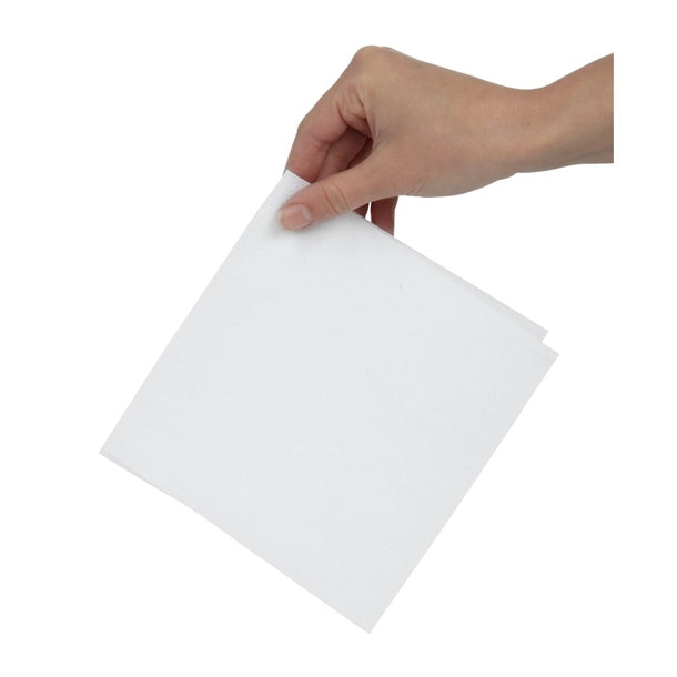Plain White Napkins