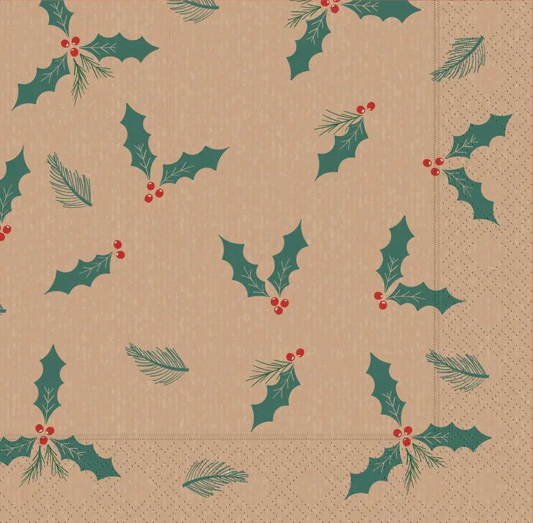Swantex Jolly Holly Napkins